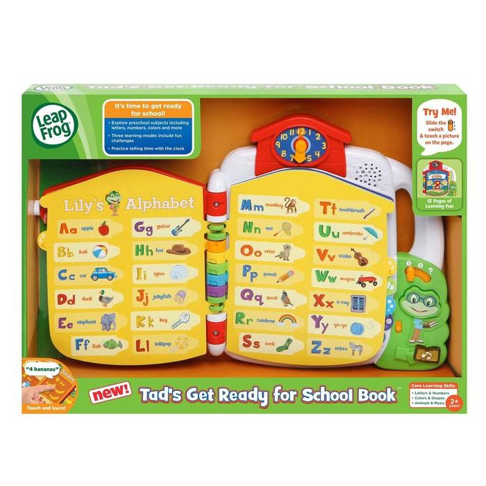 Leap Frog Tad Get Ready For School Book Kiddo Pacific