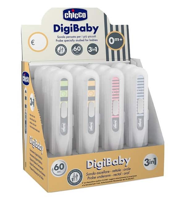 CHICCO BABY DIGI THERMOMETER 3 IN 1-3