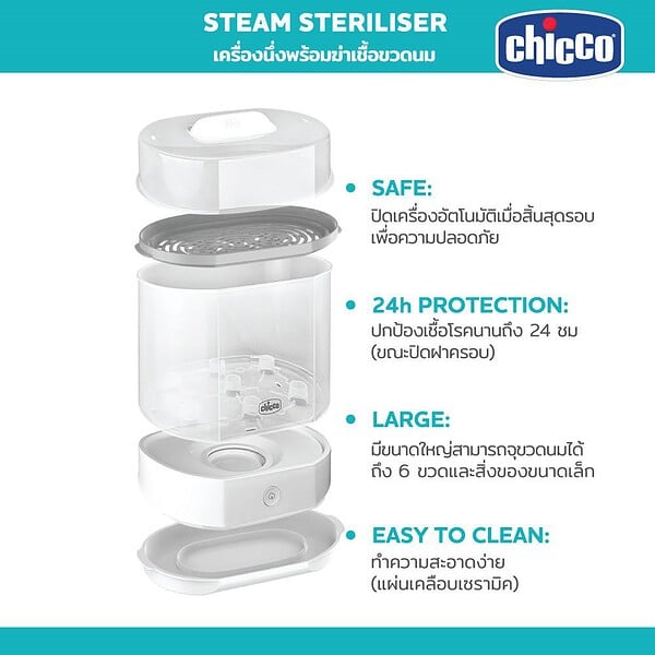 Chicco Steam Steriliser 3 In 1 -8