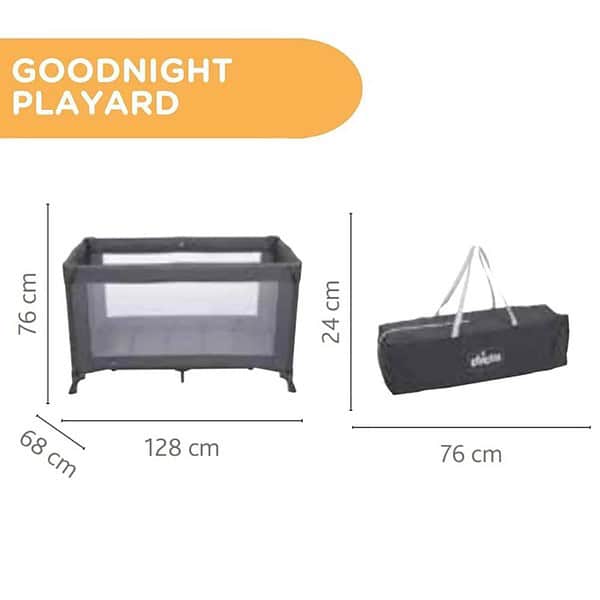 Chicco Goodnight Playard Grey 6