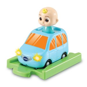 VTECH COCOMELON TOOT TOOT DRIVERS JJ FAMILY CAR AND TRACK 2