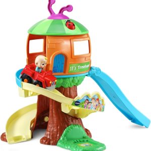 VTECH COCOMELON GO GO SMART WHEELS TREEHOUSE TRACK SET 8