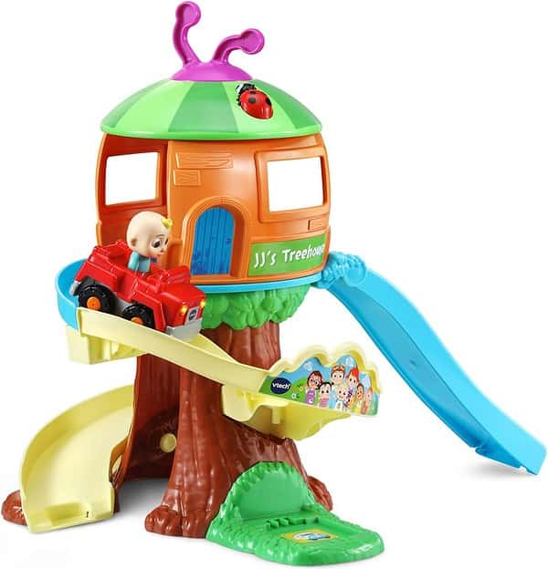 VTECH COCOMELON GO GO SMART WHEELS TREEHOUSE TRACK SET 8