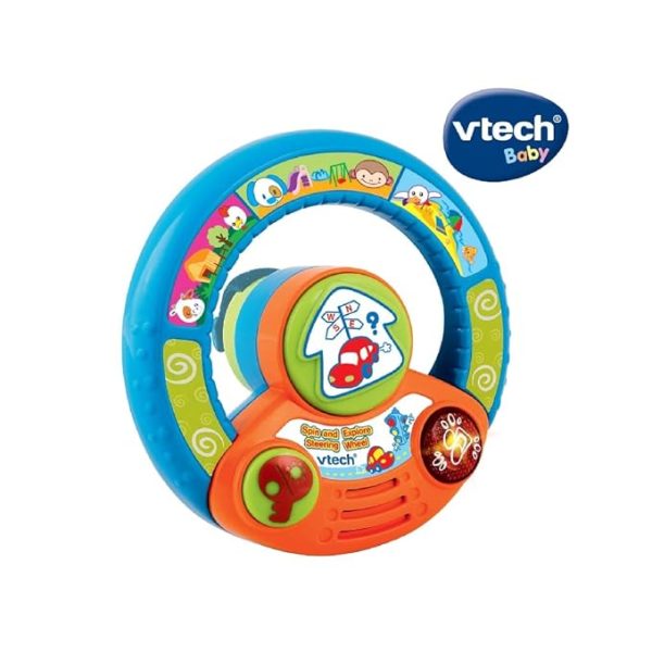 VTECH SPIN AND EXPLORE STEERING WHEEL 4