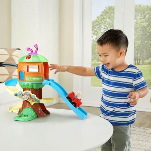 VTECH COCOMELON GO GO SMART WHEELS TREEHOUSE TRACK SET 4