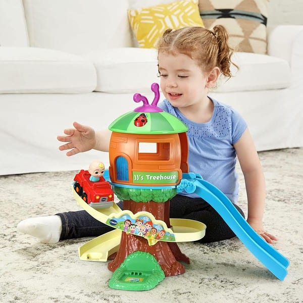 VTECH COCOMELON GO GO SMART WHEELS TREEHOUSE TRACK SET 3