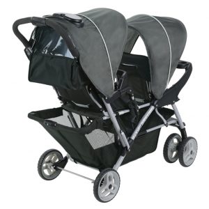 GRACO STADIUM DUO GLIDER STROLLER -GLACIER 6