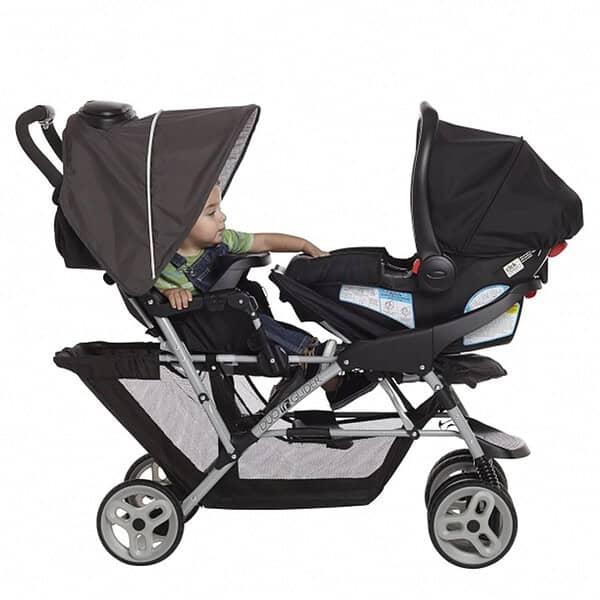 GRACO STADIUM DUO GLIDER STROLLER -GLACIER 4