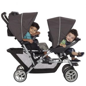 GRACO STADIUM DUO GLIDER STROLLER -GLACIER 3