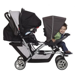 GRACO STADIUM DUO GLIDER STROLLER -GLACIER 2