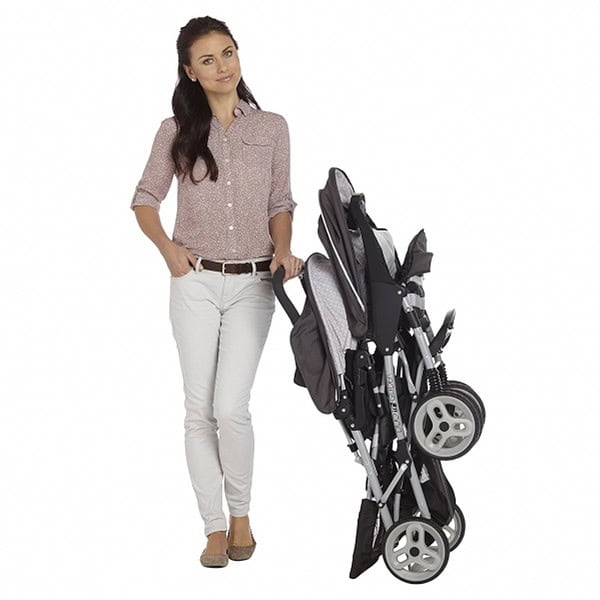 GRACO STADIUM DUO GLIDER STROLLER -GLACIER 1