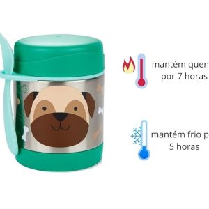 SH2109L5102100Skip Hop ZOO INSULATED FOOD JAR PUG 2