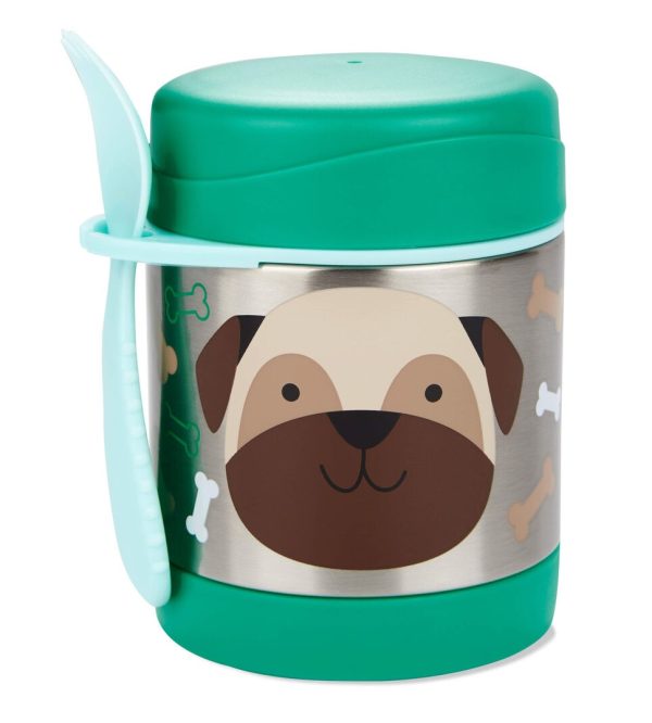 SH2109L5102100Skip Hop ZOO INSULATED FOOD JAR PUG 8