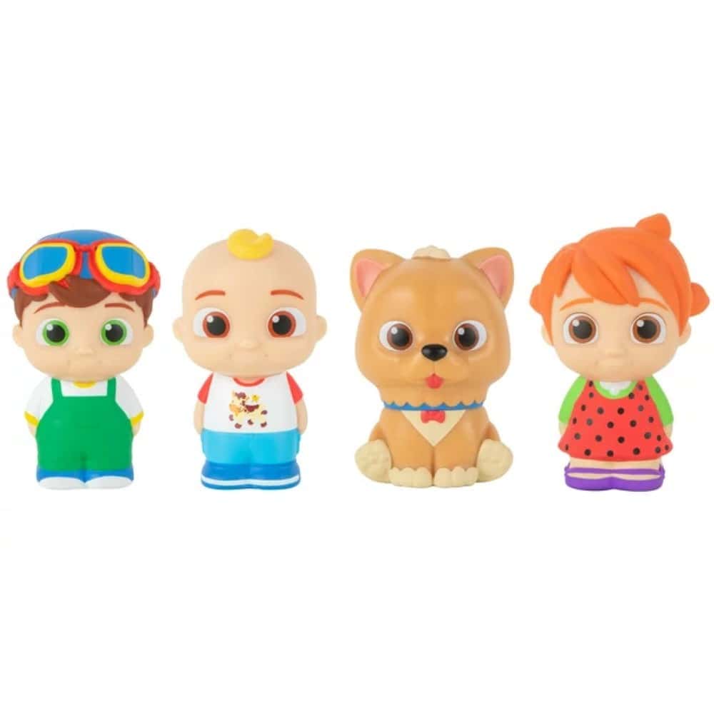 JZ120CMI001000 COCOMELON 4 FIGURE PACK JJ & FAMILY