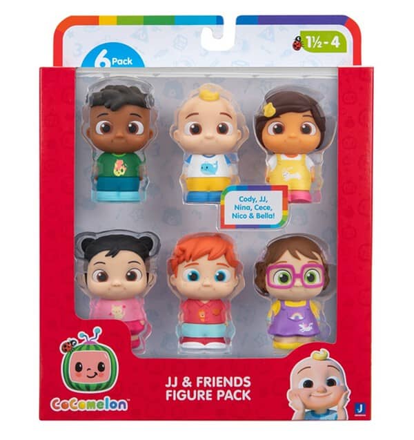 JZ120CMW054000 COCOMELON 6 FIGURE PACK JJ & FRIENDS 8