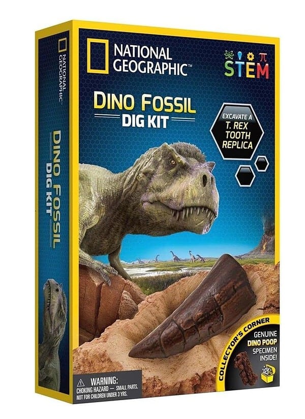 NG120029650000 NAT GEO DINO FOSSIL DIG KIT 4