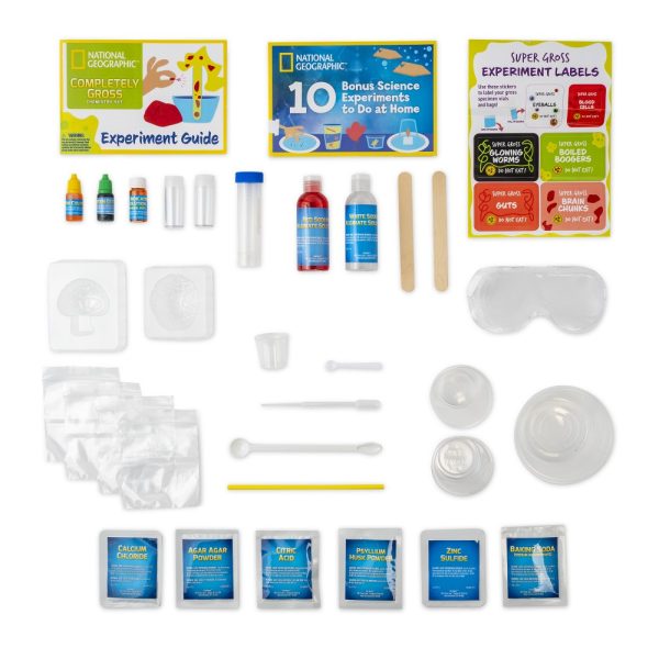 NG120029920000 NAT GEO COMPLETELY GROSS CHEMISTRY SET 5