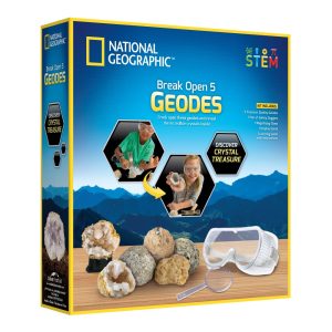 NG120620640000 NAT GEO 5 PC BREAK YOUR OWN GEODE KIT 1