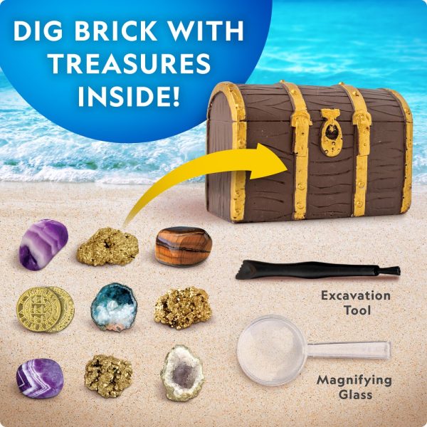 NG120623610000 NAT GEO PIRATE TREASURE DIG KIT 3