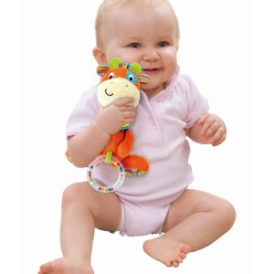 WF110001170000 Winfun Patch the Giraffe Rattle with Rings