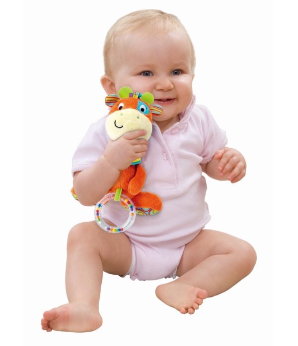 WF110001170000 Winfun Patch the Giraffe Rattle with Rings