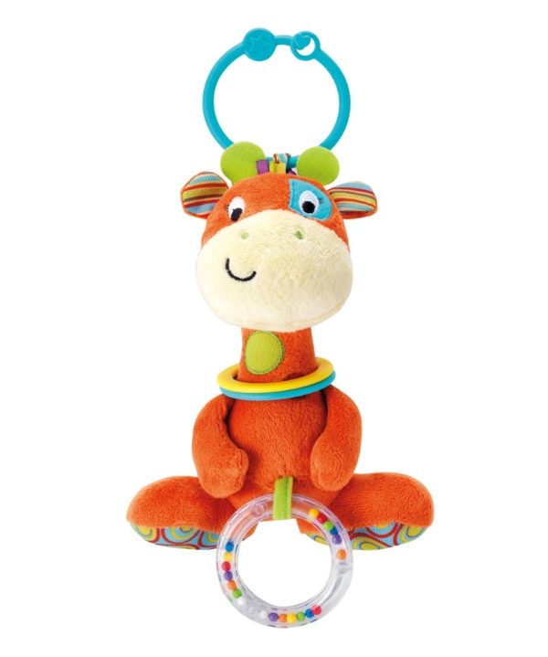 WF110001170000 Winfun Patch the Giraffe Rattle with Rings