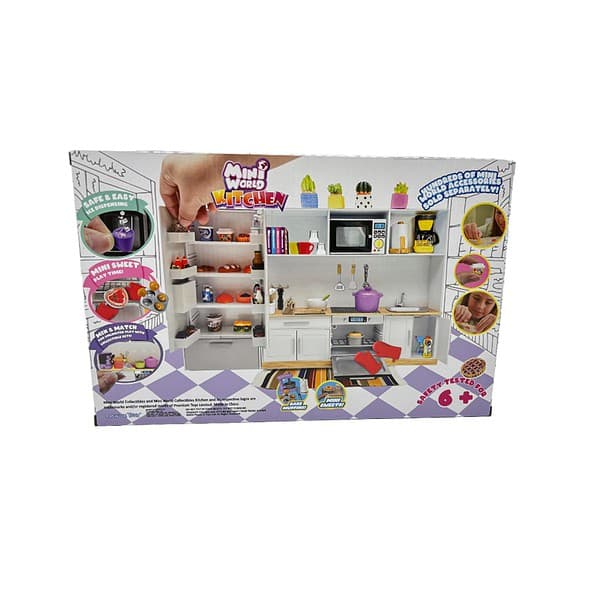 MW120230901000 MINI WORLD KITCHEN PLAYSET