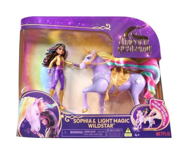 UC120201425730 UNICORN ACADEMY SMALL DOLL SET SOPHIA AND WILDSTAR