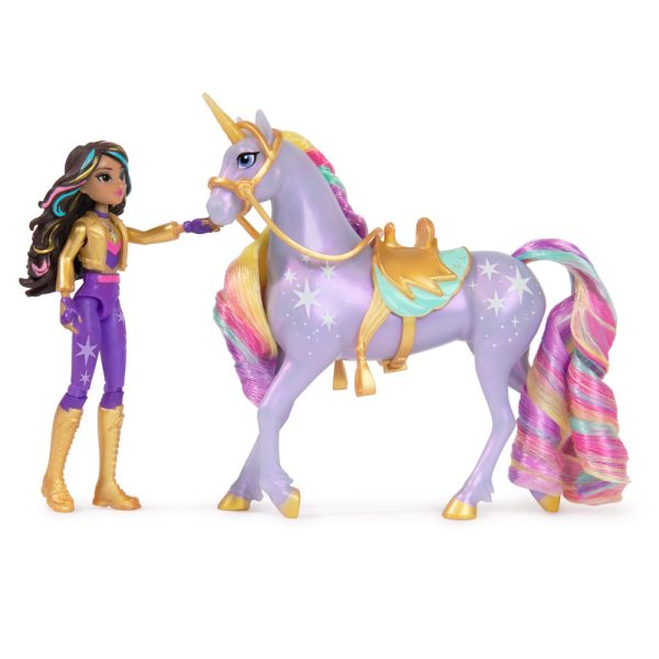 UC120201490070UNICORN ACADEMY SMALL DOLL AND UNICORN SET SOPHIA & WILDSTAR