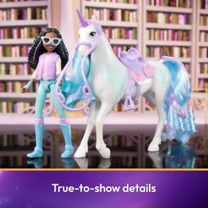 UC120201490060 UNICORN ACADEMY SMALL DOLL AND UNICORN SET LAYLA & GLACIER