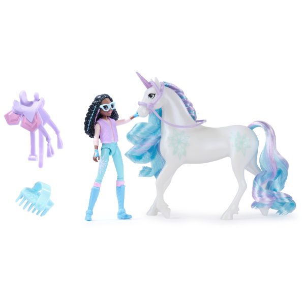 UC120201490060 UNICORN ACADEMY SMALL DOLL AND UNICORN SET LAYLA & GLACIER