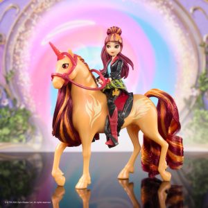 UC120201490080 UNICORN ACADEMY SMALL DOLL AND UNICORN SET VALENTINA & CINDER