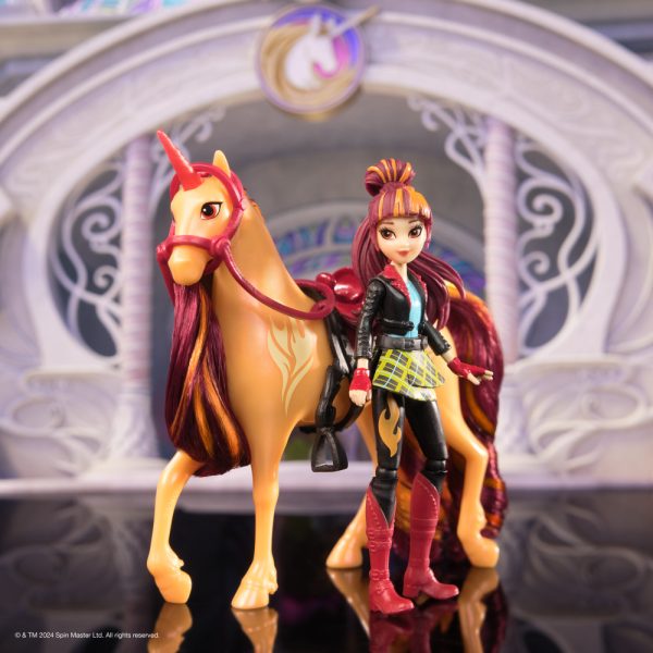 UC120201490080 UNICORN ACADEMY SMALL DOLL AND UNICORN SET VALENTINA & CINDER