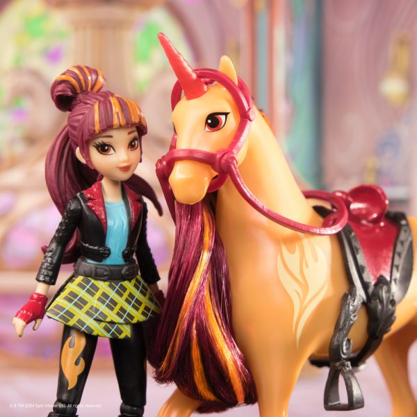 UC120201490080 UNICORN ACADEMY SMALL DOLL AND UNICORN SET VALENTINA & CINDER