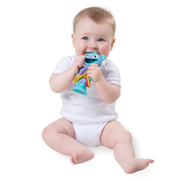 PG110887960000 PLAYGRO WOBBLE BUDDY RATTLE BEAR ของเล่น ยางกัด เป็นเพื่อนแสนสนุกสำหรับวัยแบเบาะ