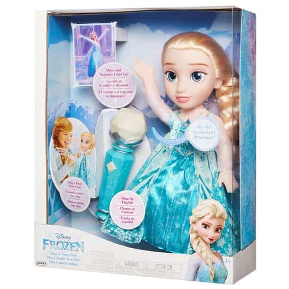 Disney – Frozen – Sing A Long Elsa – Poupée 33 cm Chante avec Elsa Version  Anglaise